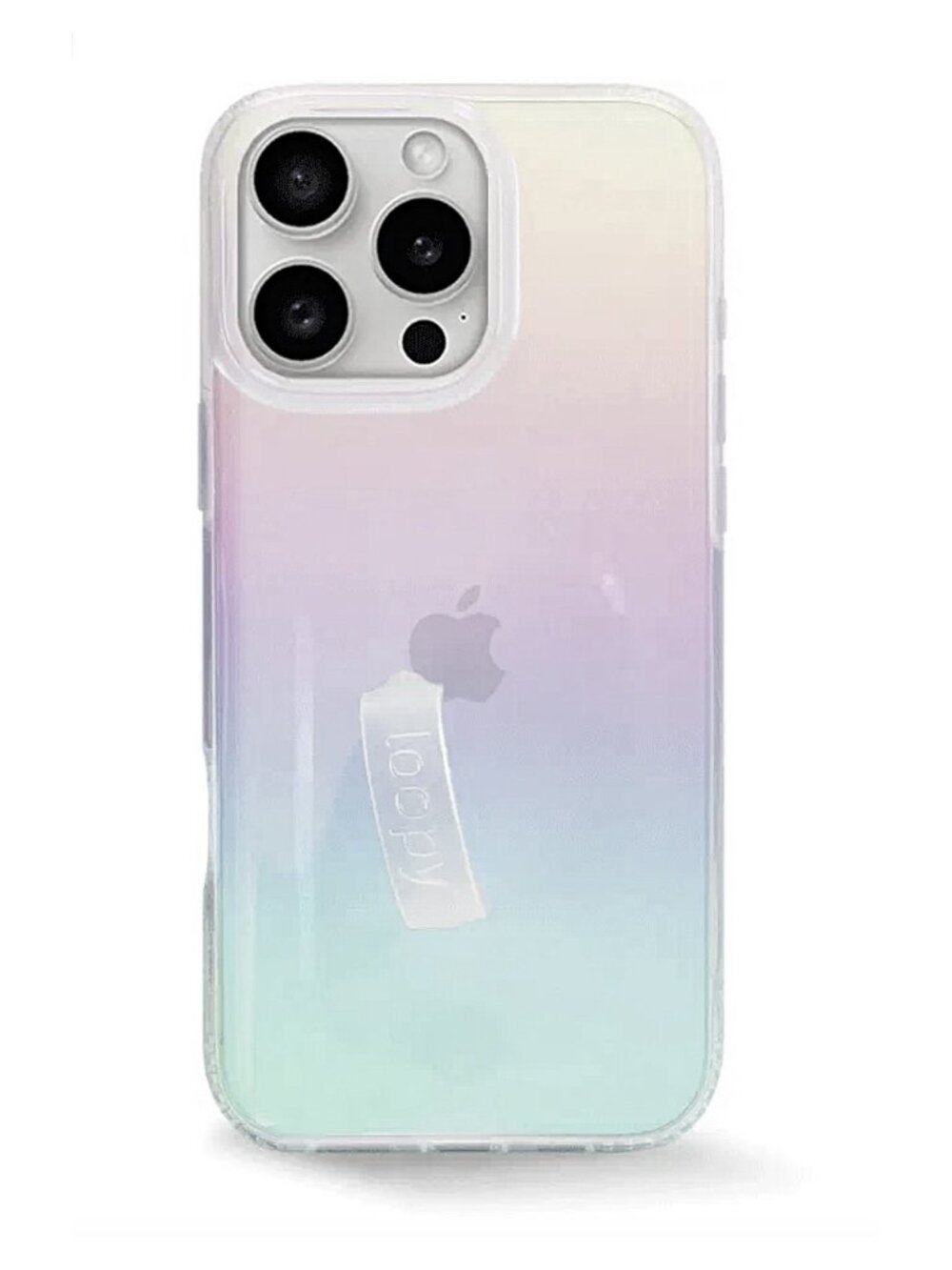 NWT Loopy CLEAR OPAL iPhone 15 Pro Max Phone Case - Righty